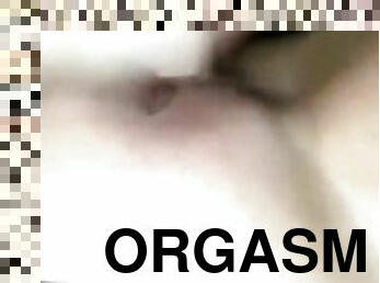 Teen girl fingering orgasm