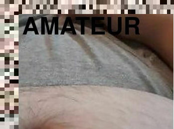 cul, masturbation, amateur, énorme-bite, doigtage, secousses, solo, fessée, bite