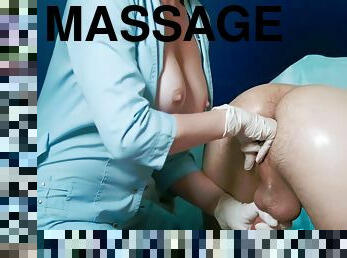 fausten, krankenschwester, dilettant, anal-sex, wichsen, massage, paar, fingerspiele, gesichtspunkt, fotze