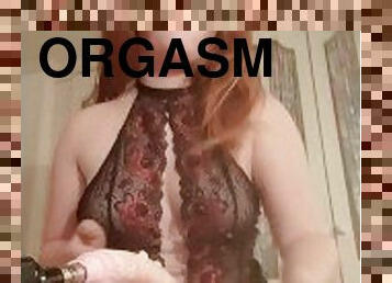My Redhead teen ?f sucking and fucking sex machine,  huge orgasms and cum