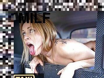 Fake Taxi Tina Princess gets her wet pussy slammed by a huge taxi drivers cock