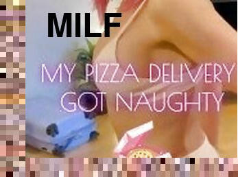 THE PIZZA DELIVERY MAN HAS CROSSED THE LINE…????????????????????