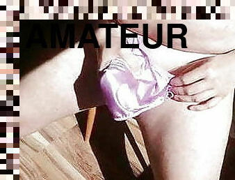 masturbation, amateur, gay, culotte, ejaculation