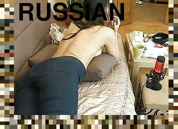 røv, russisk, webcam, biseksuel