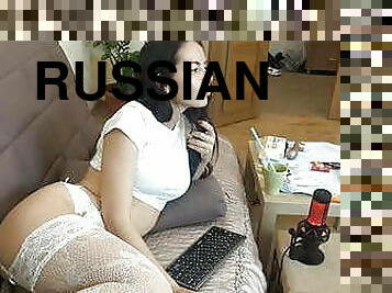 røv, fisse-pussy, russisk, strømper, undertøj, webcam, biseksuel