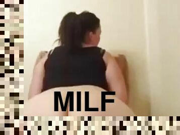 rit, milf, mami, ritka, čudovito, rit-butt, solo