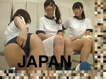 japonais, salle-de-gym, uniformes