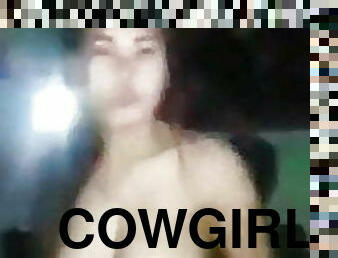 estilo-cão, cowgirl