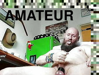 papa, masturbation, en-plein-air, amateur, énorme-bite, gay, allemand, branlette, webcam, pappounet