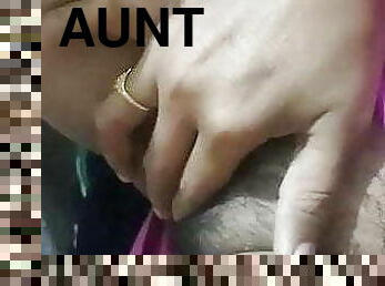 aunty masturbating for me