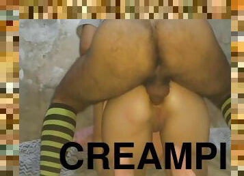 amatør, anal, creampie