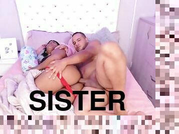 Sexo real con hermanastra de vagina grande