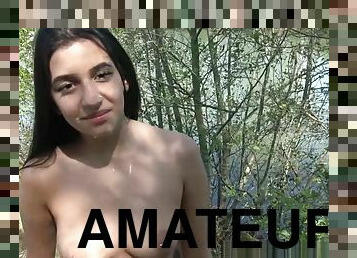 na-rua, amador, babes, chupanços, tiro-ao-alvo, adolescente, árabe, tetas-pequenas