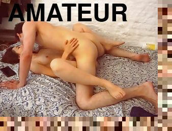 The best amateur sex at home. I fuck really hard a beautiful young girl