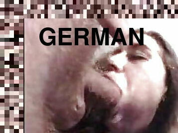 Cum in mouth, German blowjob girls compilation