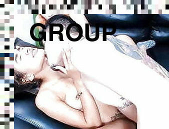 seks-partili-alem, grup-sex, üç-kişilik-grup, web-kamerası