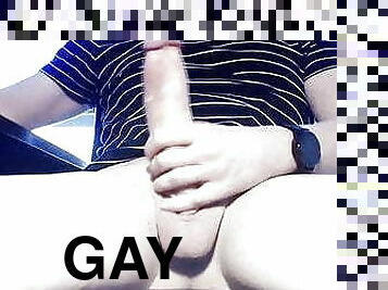 énorme, masturbation, monstre, énorme-bite, gay, webcam