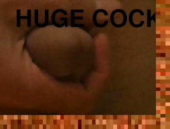 My big cock cums