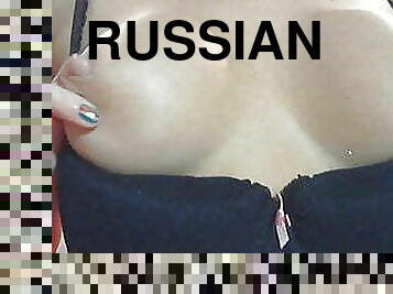 masturbação, russo, magro, webcam