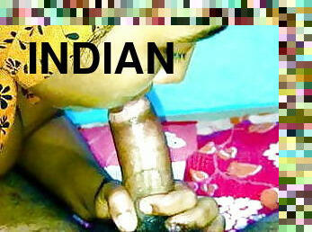 INDIAN MUSLIM HIJAB village girl sucks cock till I CUM