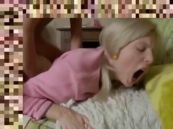 anal, teenager, creampie, blond