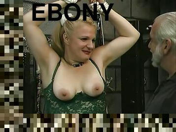 negra-ebony, polla-enorme, sadomasoquismo, regordeta, esclava, rubia, fetichista, bondage