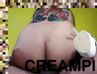 Anal creampie special 2 times