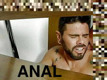 anal, gay, musculado