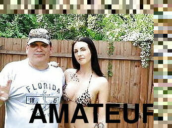 amatør, anal, pikslikkeri, trekanter, webcam, pool, fanget, cowgirl