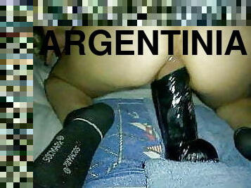 masturbação, anal, dildo, brutal, cowgirl, argentino