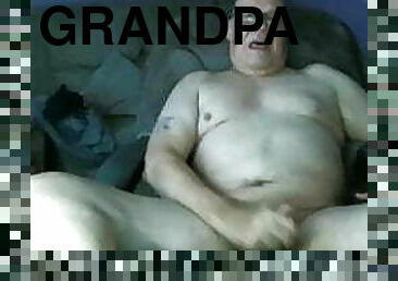 pai, masturbação, gay, punheta, ejaculação, webcam, paizinho, avô-grandpa