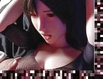 Tifa Lockhart Gives You A Boob Job In Sexy Lingerie For Valentine's ??