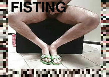 fisting, masturbation, anal, jouet, gay, branlette, pieds, secousses, première-fois, ejaculation