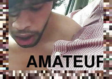 papa, masturbation, en-plein-air, public, amateur, fellation, énorme-bite, gay, compilation, voiture