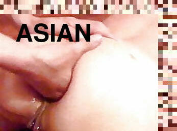 asiatique, femme, anal, mature, milf, maison, japonais, cougar