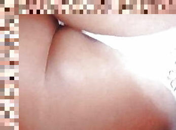 milf, culotte, blanc