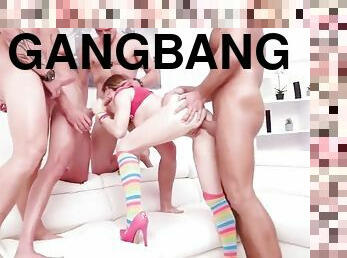 Anal DP Gangbang Whore