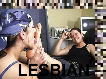 Lesbian Foot Worship