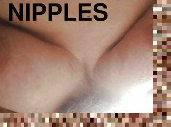 A quick video of my freshly pierced nipples....more to come