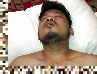 asian, berambut, amateur, dubur, homoseksual, pasangan, beruang