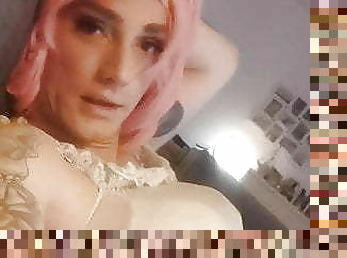 onani, transvestit, amatør, tysk, ladyboy, strømper, ung-18, undertøj, solo