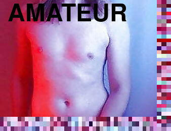 masturbation, amateur, énorme-bite, gay, cam, voyeur, néerlandais, minet, taquinerie