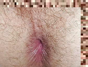 my used and cum filled hole after his bbc dumped 2 loads 