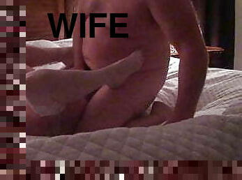 Wife plays