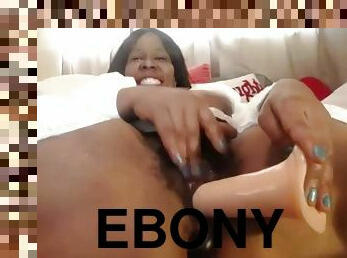 Super Wet BBW Ebony Babe Cums On Cam
