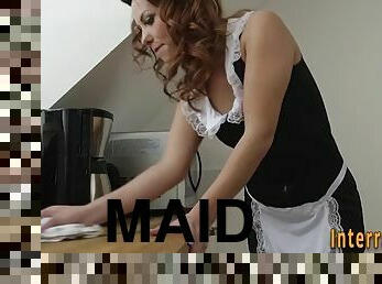 Maid anally gapes for bbc