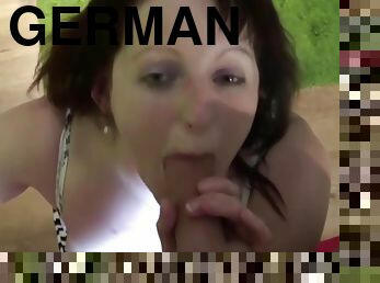 GERMAN BBW AMATEUR PORN WITH ANAL LICK ASS AND FACIAL CUM