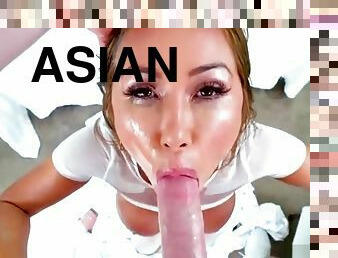 Asian milf pov with cumshot