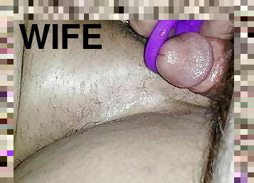 cona-pussy, esguincho, esposa, caseiro, bbw, dedos, americano