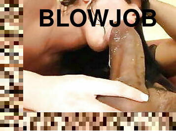 blowjob-seks-dengan-mengisap-penis, berambut-cokelat